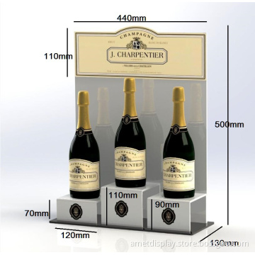 Acrylic Wine Bottle Display